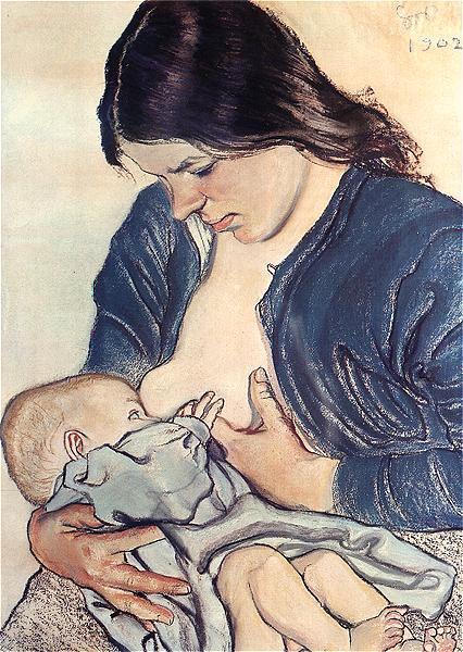 Stanislaw Wyspianski Motherhood, Germany oil painting art
